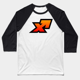 Sagittarius Orange Gradient Baseball T-Shirt